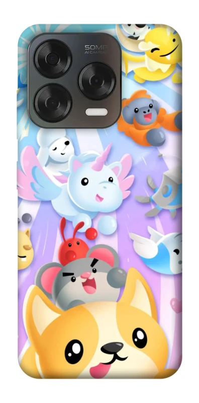 Чохол на ZTE Blade V70 Design Adopt Me Rainbow Pet Parade фото 2 з 2