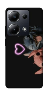 Чохол на Xiaomi Poco M6 Pro 4G Love Stitch & Angel фото 1 з 1