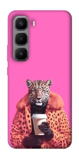 Чохол на Infinix Hot 60 Pro+ Леопард з кавою фото 1 з 1