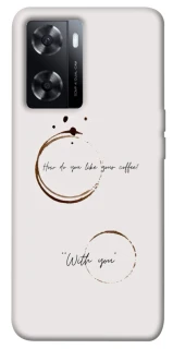 Чехол на Oppo A57s Coffee with you фото 1 из 1