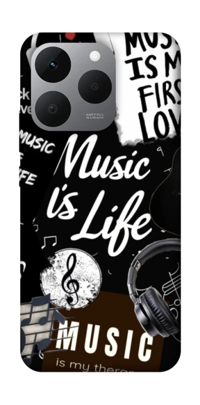 Чохол на Realme 15T Music is Life фото 1 з 1
