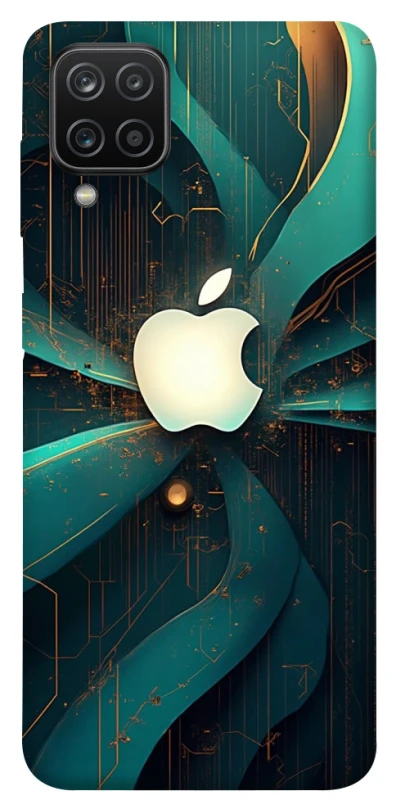 Чохол на Samsung Galaxy A12 Apple logo ver.4 фото 1 з 1