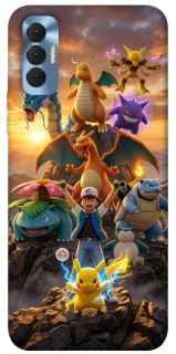 Чехол на TECNO Spark 8P Pokemon фото 1 из 1