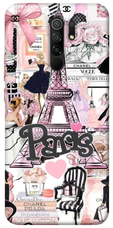 Чохол на Xiaomi Redmi 9 Fashion collage ver.8 фото 1 з 1