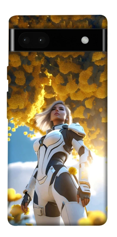 Чохол на Google Pixel 6a Cyber space girl ver.3 фото 1 з 1