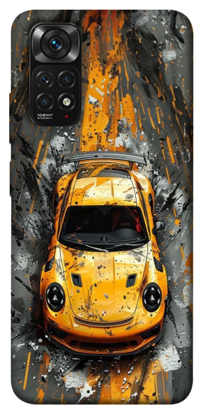 Чохол на Xiaomi Redmi Note 11 (Global) / Note 11S Drawn Porsche фото 1 з 1