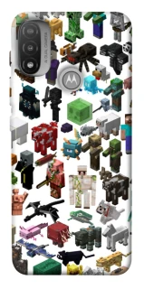 Чохол на Motorola Moto E20 Minecraft v4 фото 1 з 1
