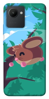 Чехол на Realme C30 Adopt Me Forest Mouse Jump фото 1 из 1