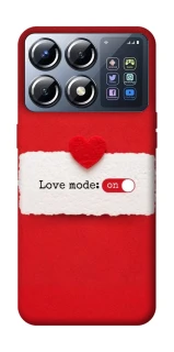 Чехол на Xiaomi POCO X8 Pro Love Mode ON фото 1 из 1
