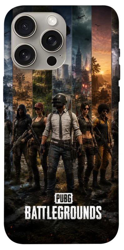Чехол на Apple iPhone 15 Pro Max (6.7") PUBG фото 1 из 1