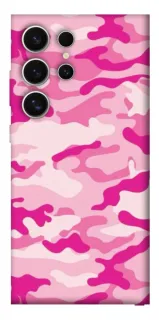 Чехол на Samsung Galaxy S25 Ultra camouflage pink фото 1 из 1