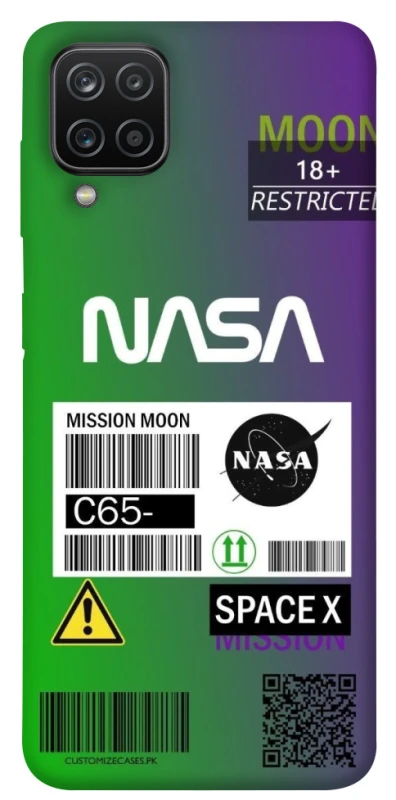 Чохол на Samsung Galaxy A12 NASA ver.2 фото 1 з 1