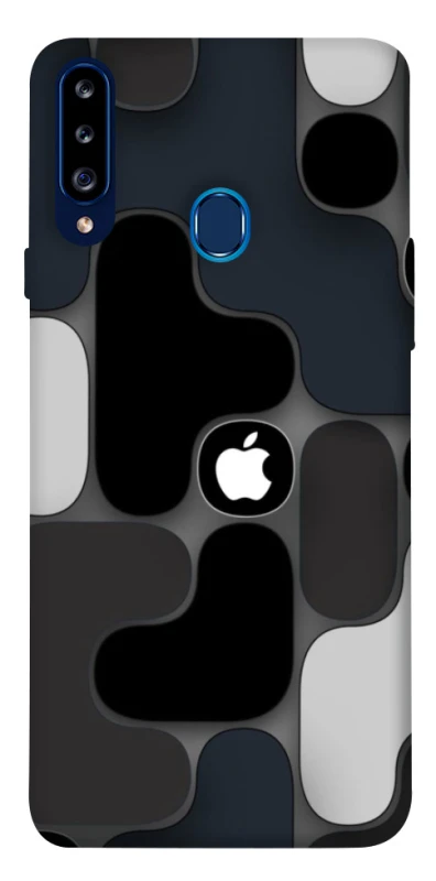 Чехол на Samsung Galaxy A20s Apple logo ver.8 фото 1 из 1