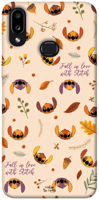 Чохол на Samsung Galaxy A10s Fall in love with Stitch фото 1 з 1