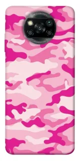 Чехол на Xiaomi Poco X3 NFC / Poco X3 Pro camouflage pink фото 1 из 1