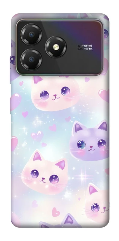 Чохол на ZTE Blade A36 Funny Kittens ver.4 фото 1 з 1