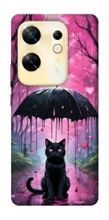 Чехол на Infinix Zero 30 4G Black cat фото 1 из 1