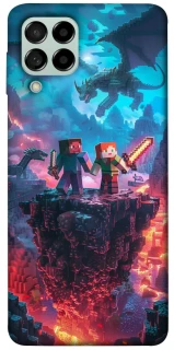 Чохол на Samsung Galaxy M53 5G Minecraft v3 фото 1 з 1