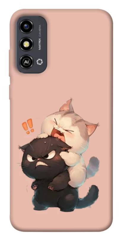 Чохол на ZTE Blade A53 Сat and cat фото 1 з 1