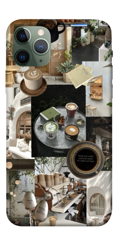 Чохол на Apple iPhone 11 Pro (5.8") Coffee collage ver.4 фото 1 з 1