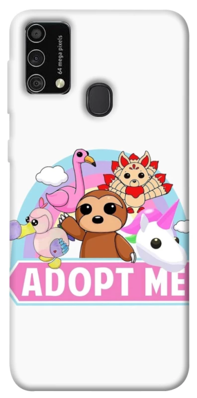 Чохол на Samsung Galaxy M21s Adopt Me Pets Logo фото 1 з 1