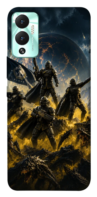 Чохол на Infinix Hot 12 Play HELLDIVERS фото 1 з 1