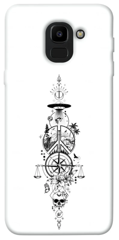 Чохол на Samsung J600F Galaxy J6 (2018) Tattoo ver.7 фото 1 з 1