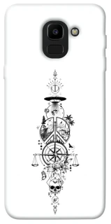 Чехол на Samsung J600F Galaxy J6 (2018) Tattoo ver.7 фото 1 из 1