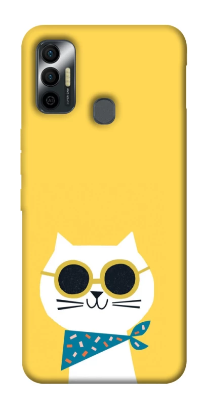 Чехол на TECNO Spark 7 Кот-муркот фото 1 из 1