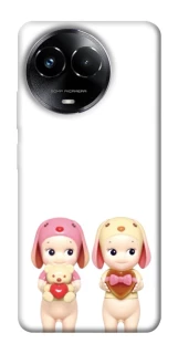 Чехол на Realme C67 4G Puppy Love Duo фото 1 из 1