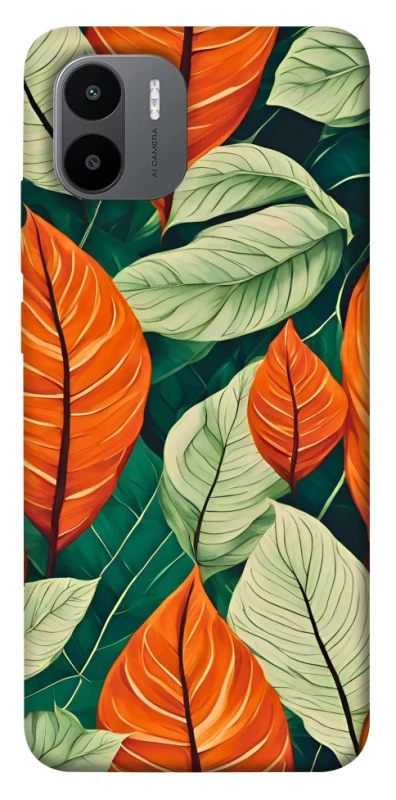 Чохол на Xiaomi Redmi A1+ / Poco C50 / A2+ Leaves фото 1 з 1