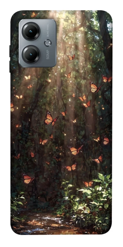 Чохол на Motorola Moto G14 butterfly фото 1 з 1