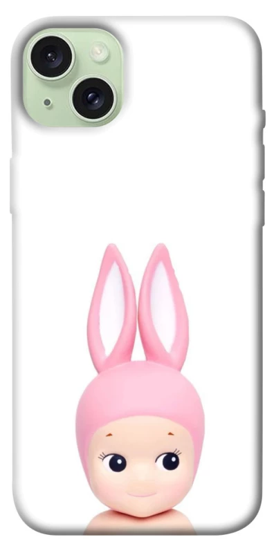 Чохол на Apple iPhone 15 Plus (6.7") Minimal Bunny Peek фото 1 з 1