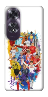 Чехол на Oppo A60 Football Abstract v2 фото 1 из 1