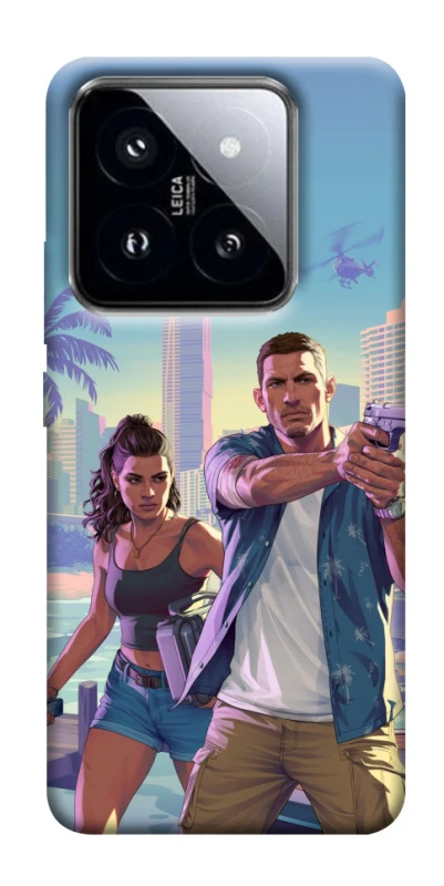 Чехол на Xiaomi 14 Pro GTA фото 1 из 1