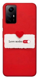Чохол на Xiaomi Redmi Note 12S Love Mode ON фото 1 з 1