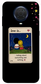 Чехол на Nokia G20 / G10 / 6.3 Love is ver.6 фото 1 из 1