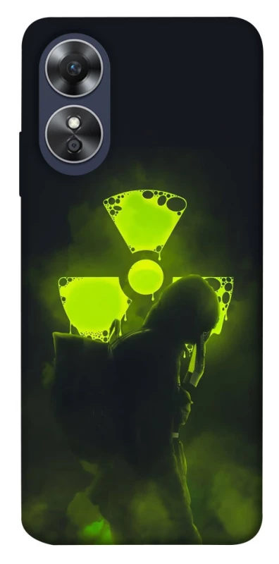Чохол на Oppo A17 Радіація v2 фото 1 з 1