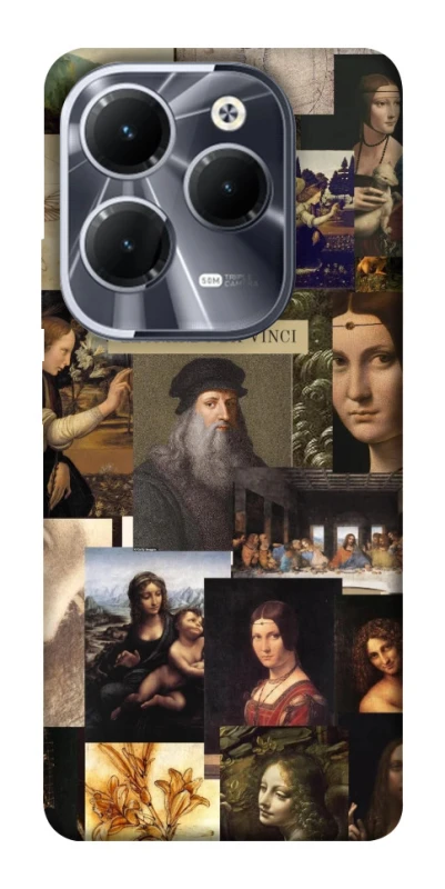 Чохол на Infinix Hot 40 Leonardo da Vinci фото 1 з 1