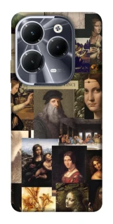 Чехол на Infinix Hot 40 Leonardo da Vinci фото 1 из 1