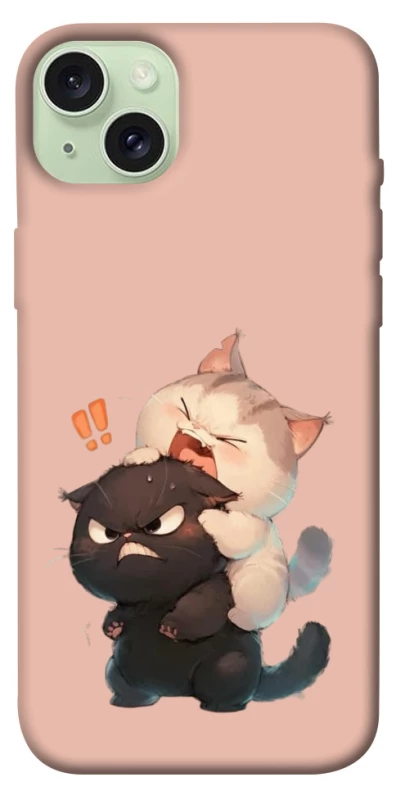 Чехол на Apple iPhone 15 Plus (6.7") Сat and cat фото 1 из 1