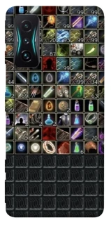 Чехол на Xiaomi Redmi K50 Gaming Inventory menu ver.2 фото 1 из 1