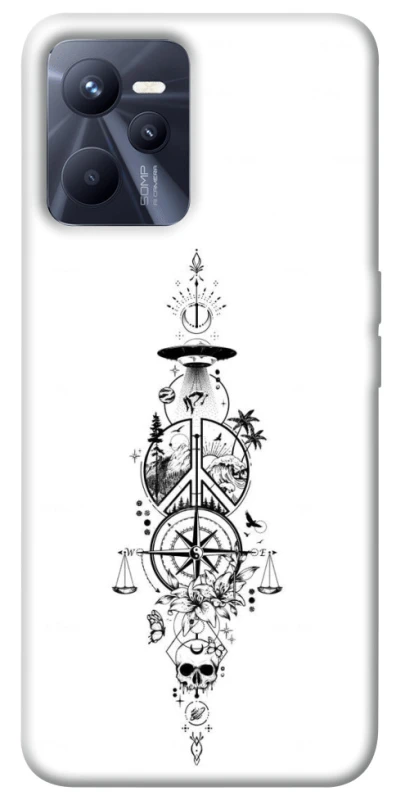 Чехол на Realme C35 Tattoo ver.7 фото 1 из 1
