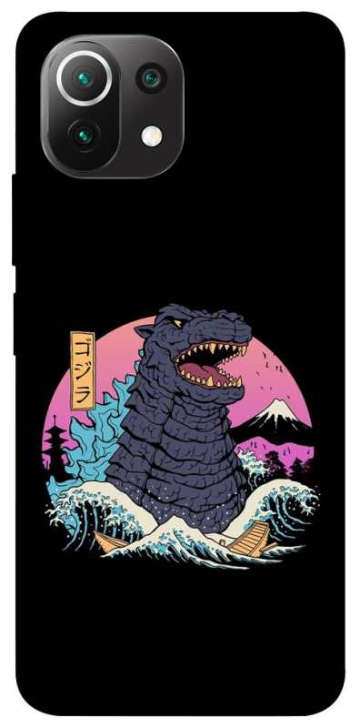 Чохол на Xiaomi Mi 11 Lite Годзила фото 1 з 1