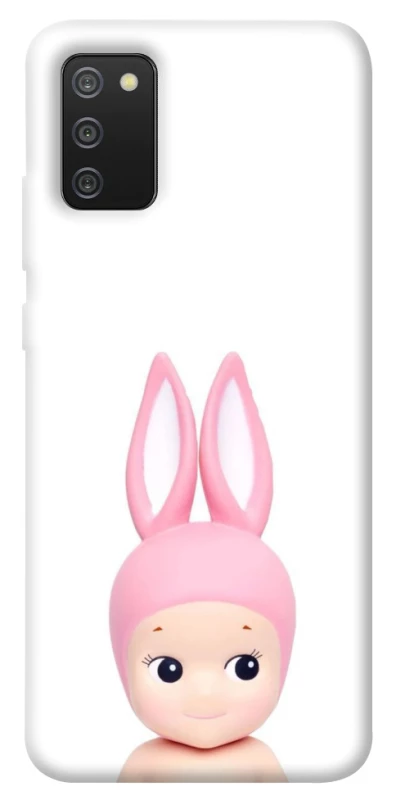 Чохол на Samsung Galaxy A02s Minimal Bunny Peek фото 1 з 1