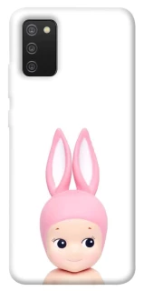 Чехол на Samsung Galaxy A02s Minimal Bunny Peek фото 1 из 1