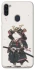 Чехол на Samsung Galaxy M11 Samurai Cat Warrior фото 1 из 1