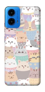 Чохол на Motorola Moto G45 Funny Kittens ver.2 фото 1 з 1