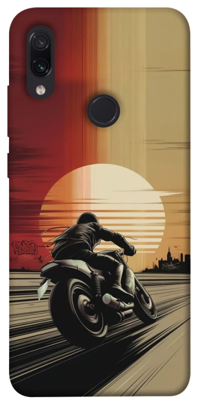 Чехол на Xiaomi Redmi Note 7 / Note 7 Pro / Note 7s Motorcycle фото 1 из 1