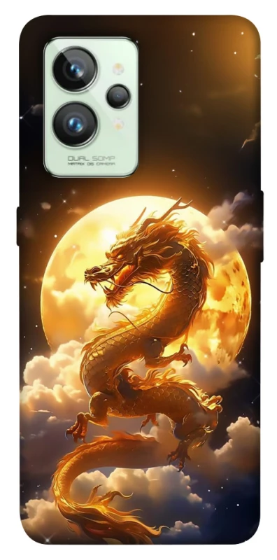 Чохол на Realme GT2 Golden Dragon фото 1 з 1